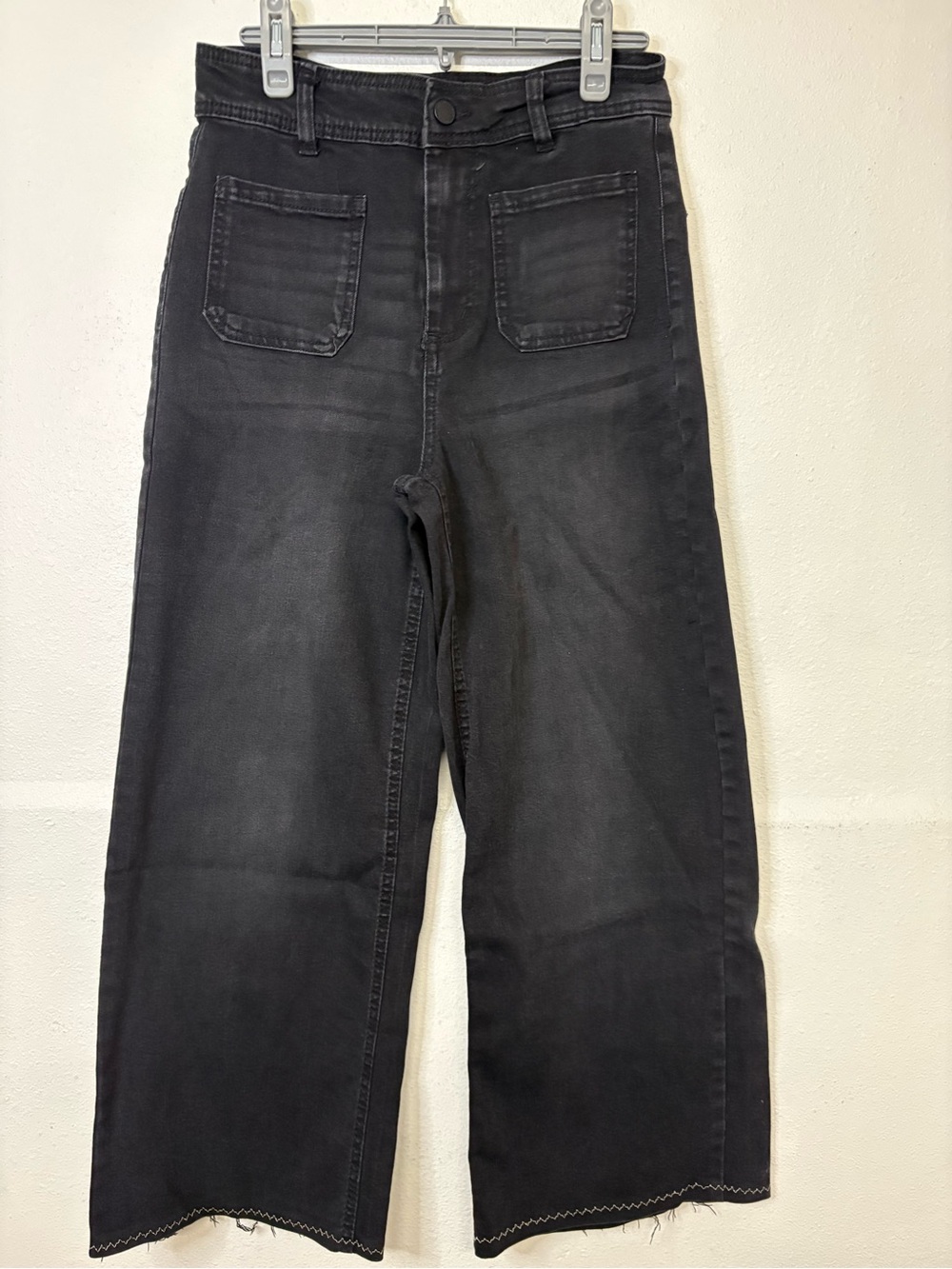 OAT NEW YORK High-Waist Wide-Leg Women's Jeans - Black